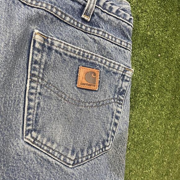 Carpet Lined Carhartt Jeans - Picture 4 of 8